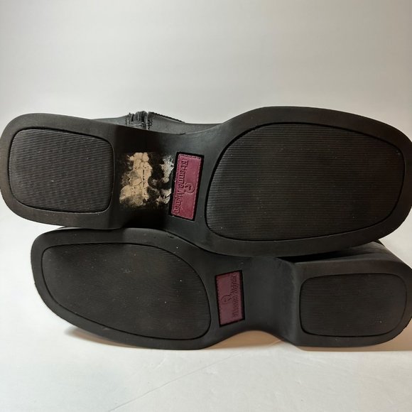 Etienne Aigner Black Winter Boots Foul Weather Water Resistant Full Zip Size 8 M - Picture 4 of 10